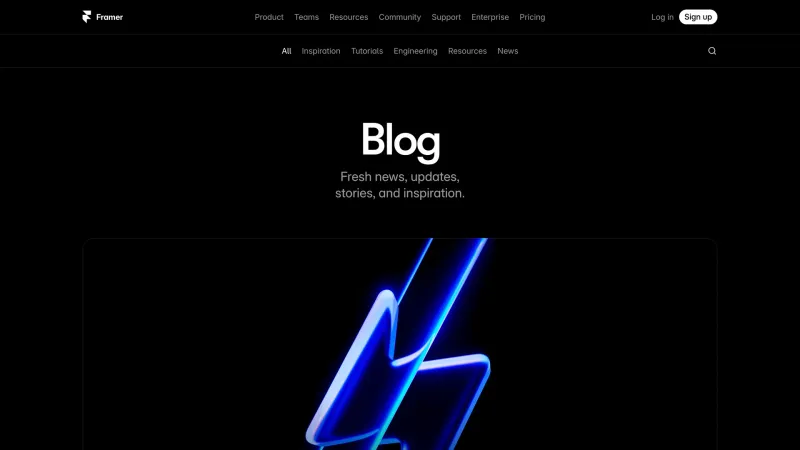 Framer — Blog, скриншот 8/16