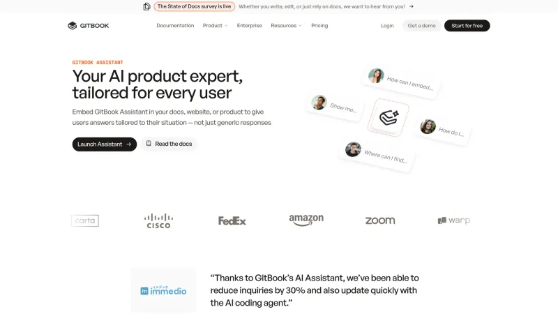 Features — GitBook, Developer Tools UI
