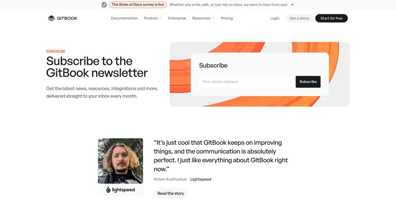 GitBook — Newsletter, скриншот 4/13