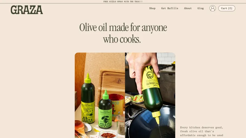 Blog — Graza, Food & Drink UI
