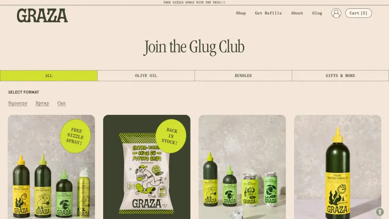 Store — Graza, Food & Drink UI