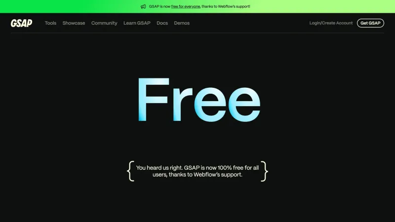 GSAP — Hero Section, Social Proof, скриншот 5/9