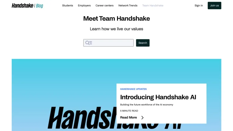 Handshake — Blog, скриншот 4/9