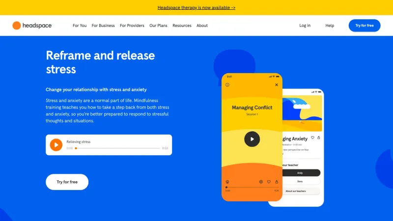 Blog — Headspace, Health UI