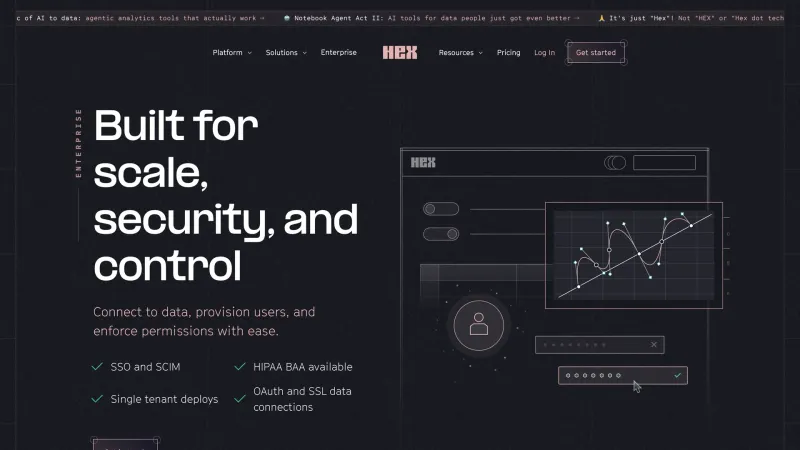 Contact — Hex, Analytics UI