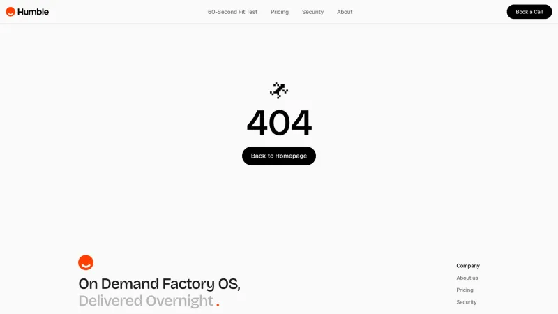 Humble — 404, скриншот 5/5