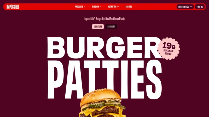 Contact — Impossible Foods, Food & Drink UI