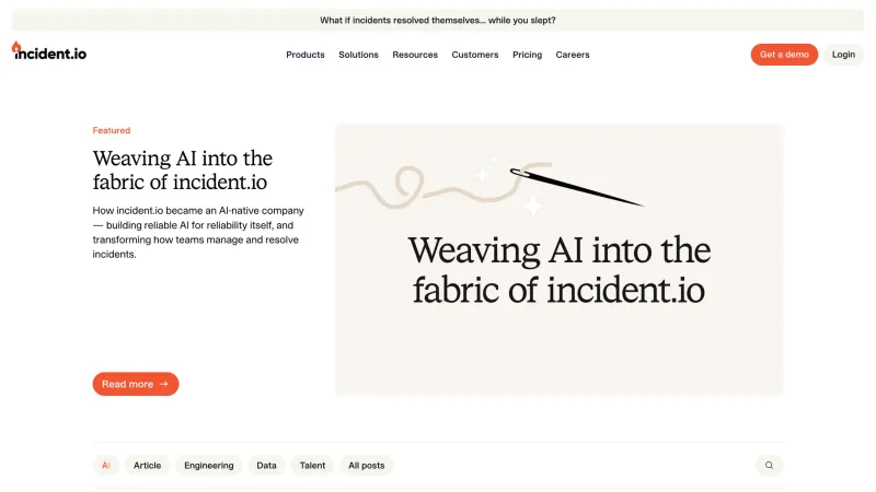 incident.io — Blog, скриншот 10/12