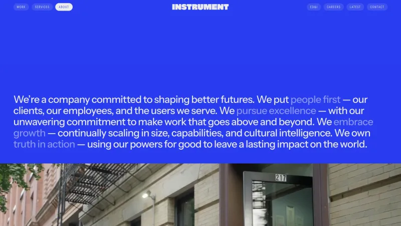 About — Instrument, Design UI