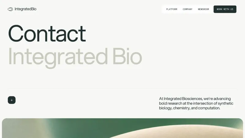 IntegratedBio — Contact, скриншот 3/5