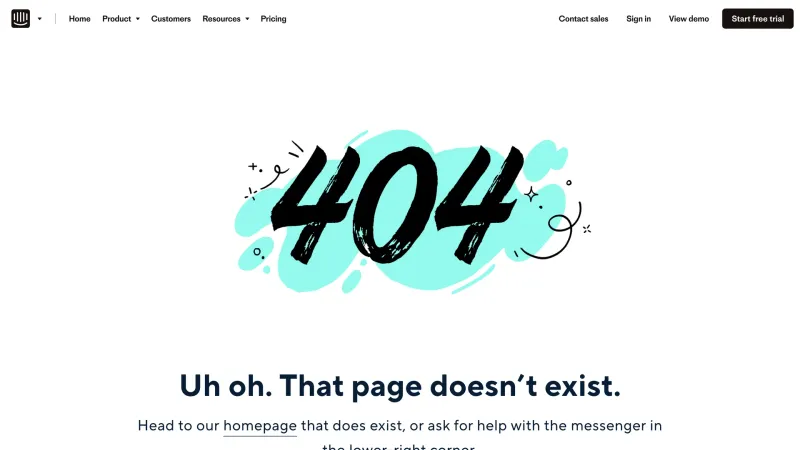 Intercom — 404, скриншот 2/12