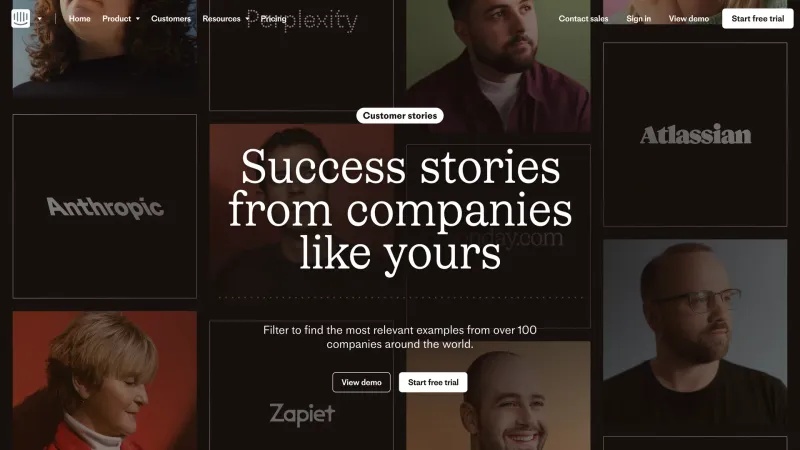Social Proof — Intercom, SaaS UI