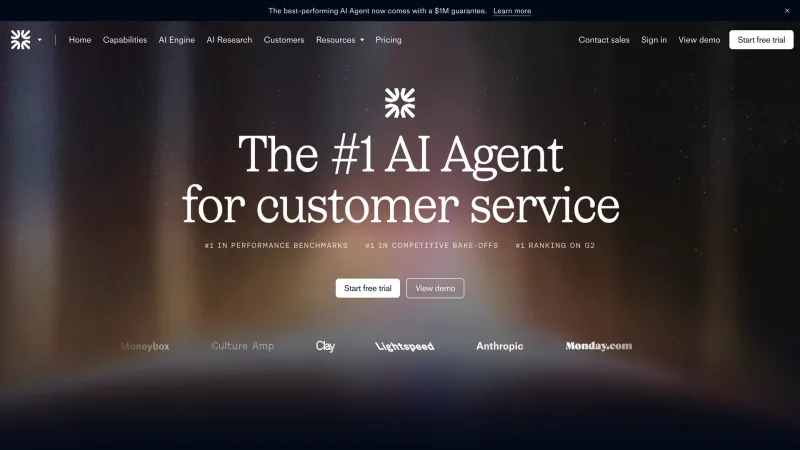 About — Intercom, SaaS UI