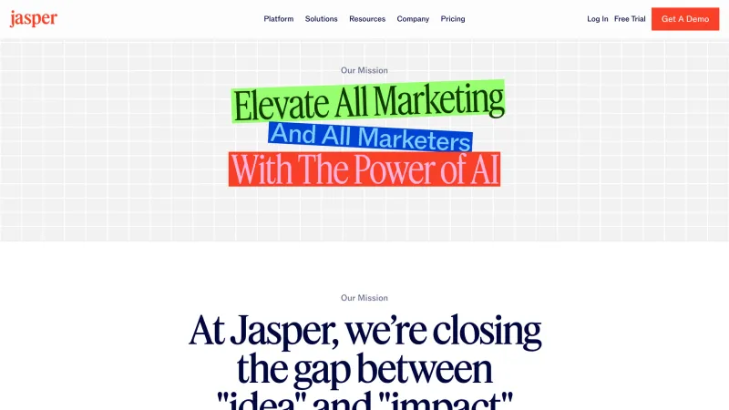 CTA Section — Jasper, AI & ML UI
