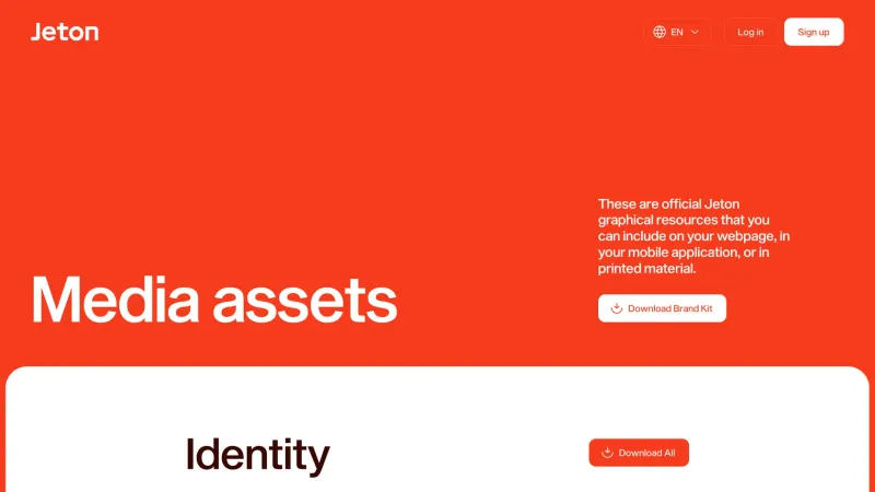 Downloads — Jeton, Fintech UI
