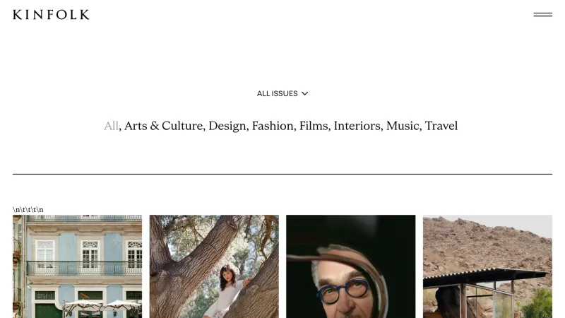 Kinfolk — Blog, скриншот 2/7