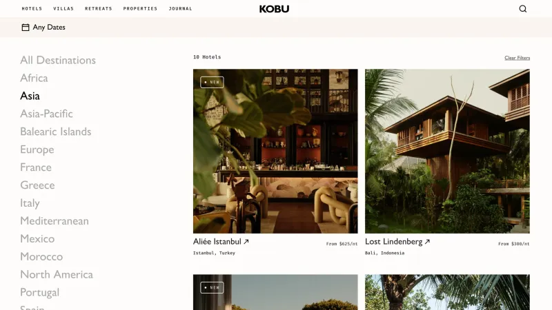 KOBU — Showcase Section, скриншот 3/5