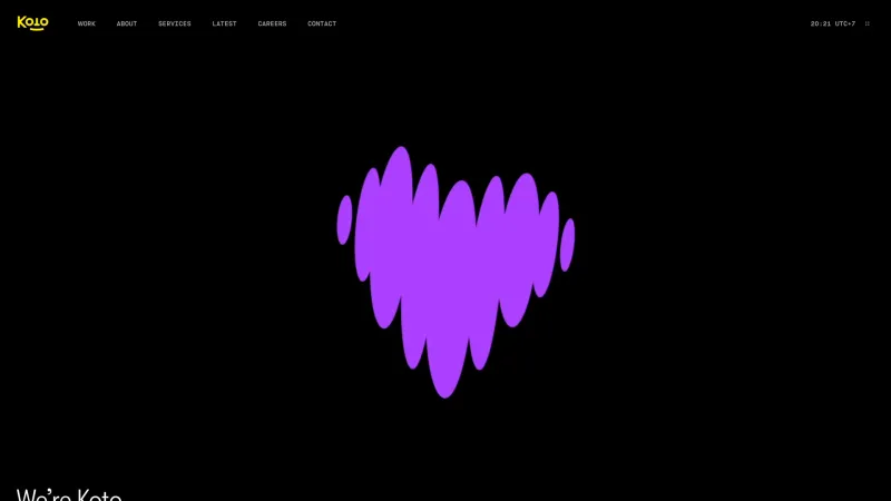 Contact — Koto, Design UI