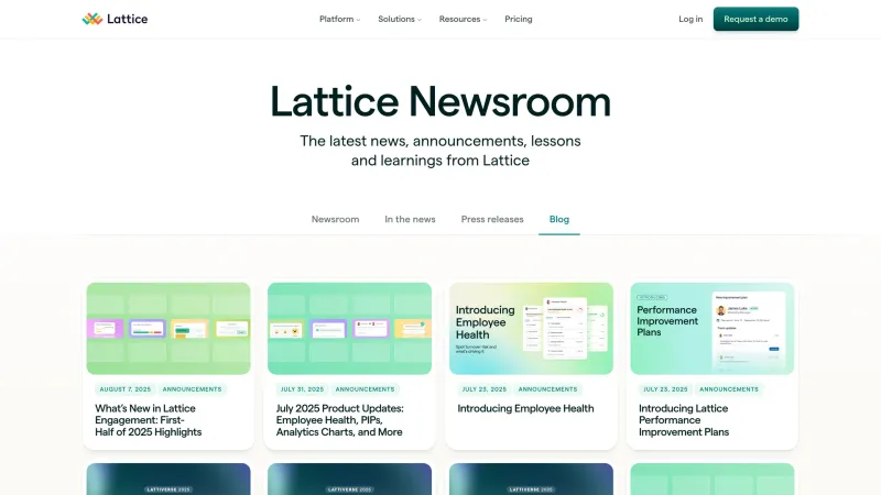 Lattice — Blog, скриншот 4/14