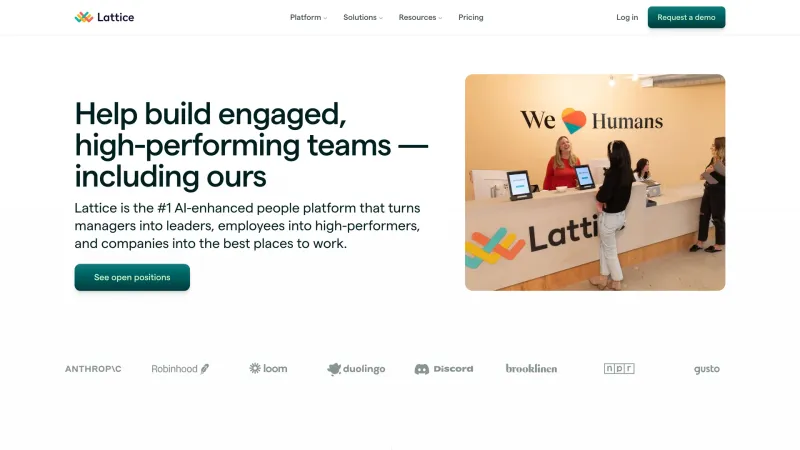 Stats Section — Lattice, HR UI