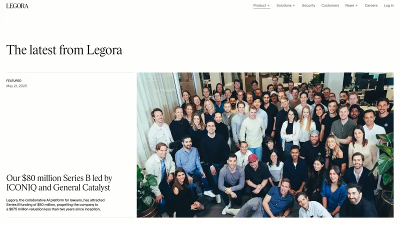 Legora — Blog, скриншот 3/6