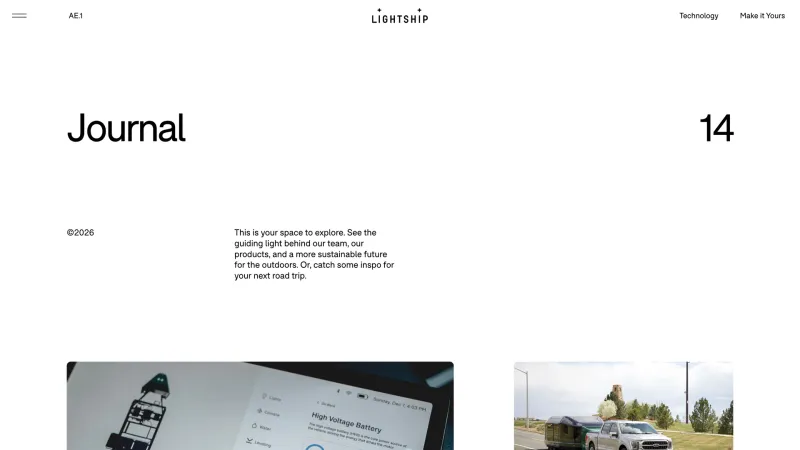Blog — Lightship, Travel UI