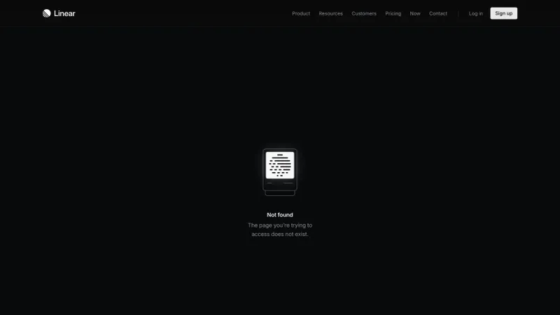 Linear — 404, скриншот 9/18