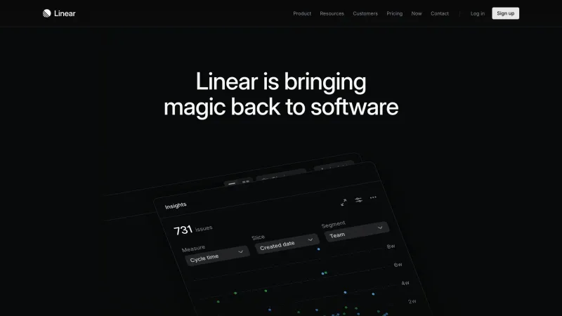 Linear — About, Blog, скриншот 11/18