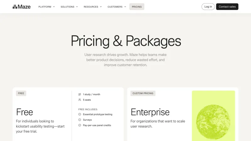 Contact — Maze, Developer Tools UI