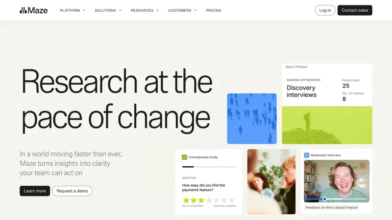 Contact — Maze, Developer Tools UI