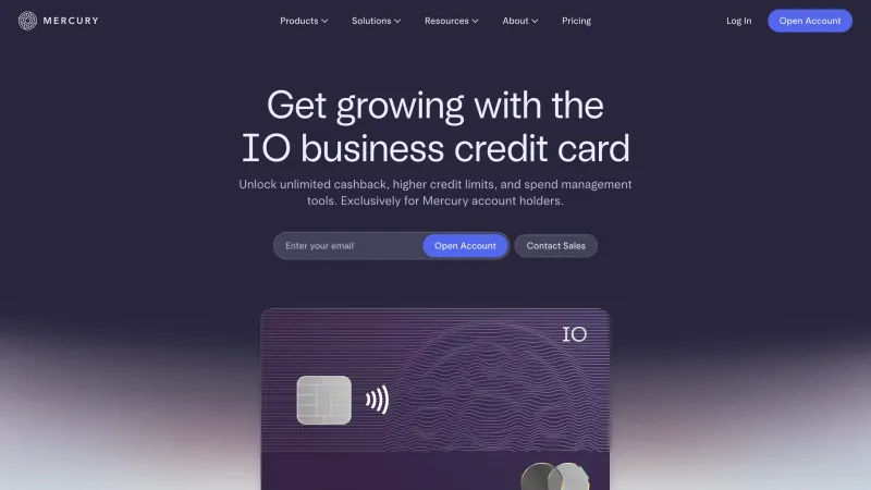 Mercury — Fintech