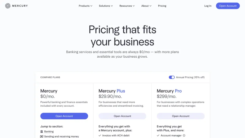 Mercury — Pricing, скриншот 9/11