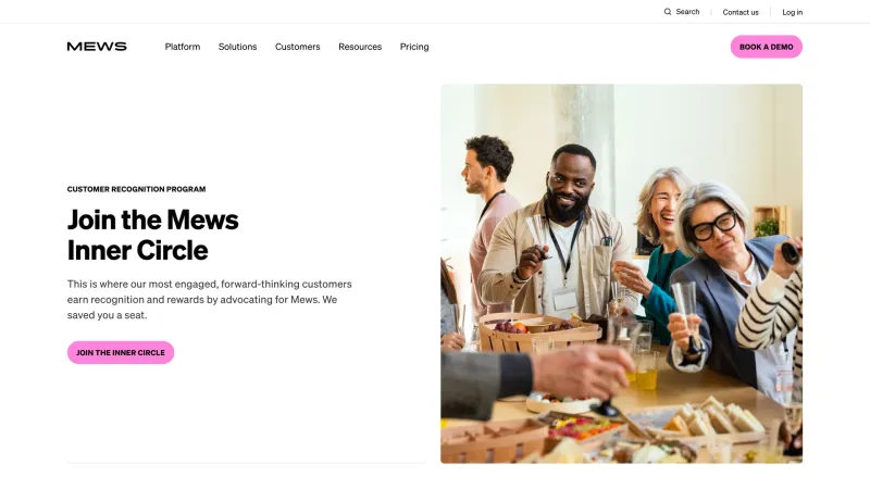 Contact — Mews, SaaS UI