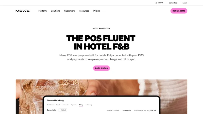 Social Proof — Mews, SaaS UI