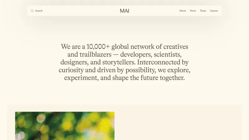About — Microsoft AI, AI & ML UI