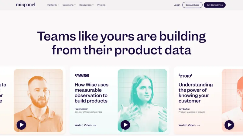 Social Proof — Mixpanel, Analytics UI