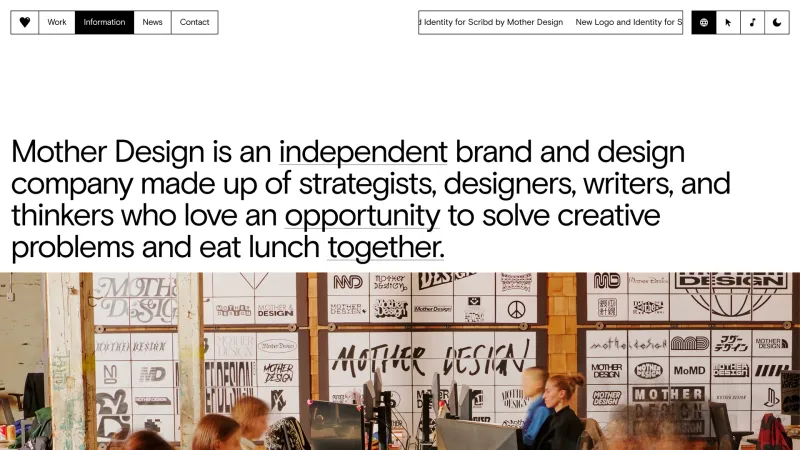 About — Mother Design, Design UI