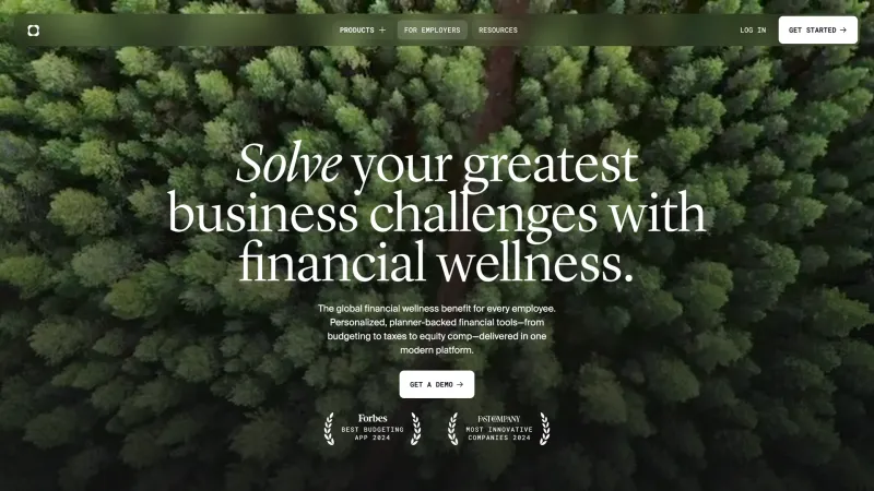 Blog — Origin, Fintech UI