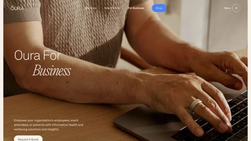 Features — Oura Ring, Health UI