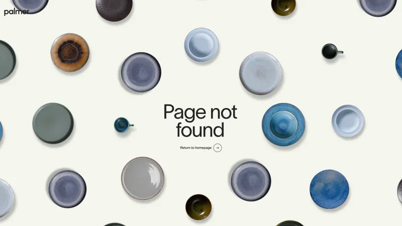 Palmer Dinnerware — 404, скриншот 2/3