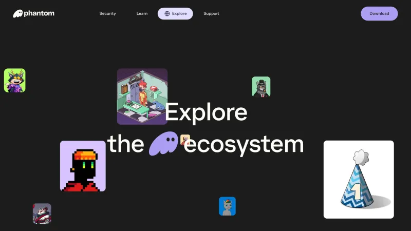 Downloads — Phantom, Fintech UI