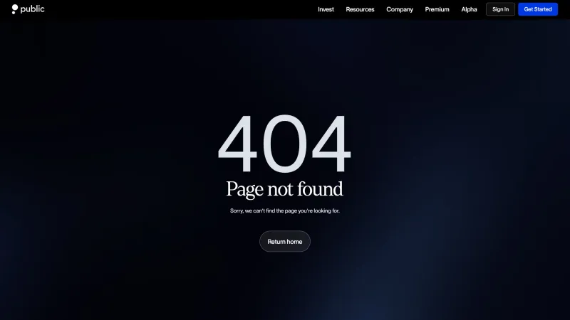 Public — 404, скриншот 3/8