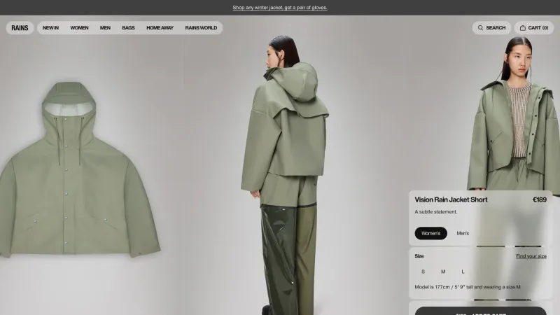 Rains — Store, скриншот 4/8