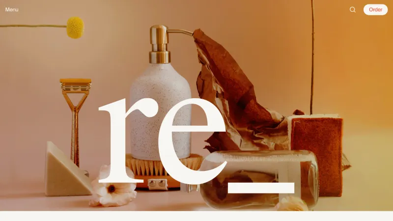 Store — re_, E-commerce UI