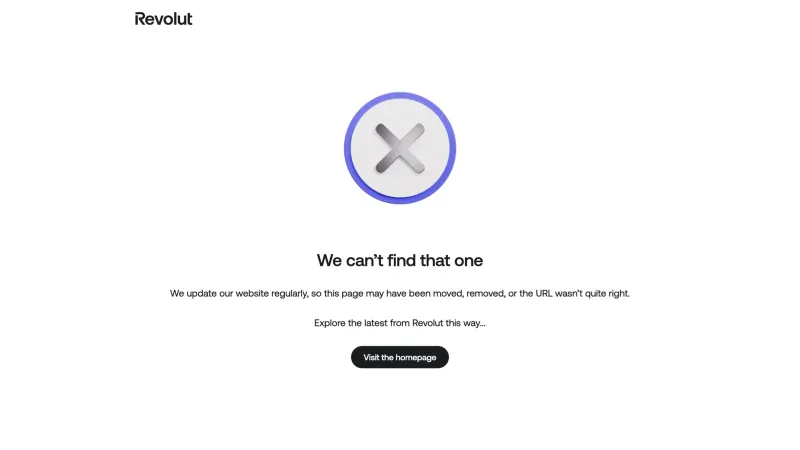 Revolut — 404, скриншот 4/11