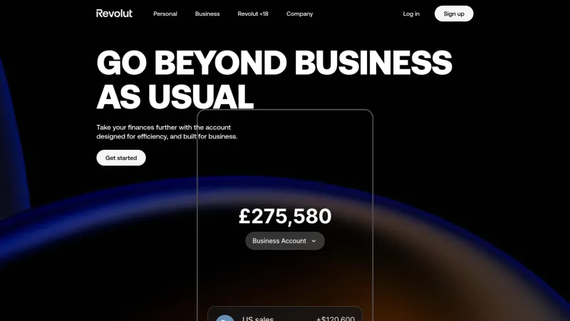 Contact — Revolut, Fintech UI