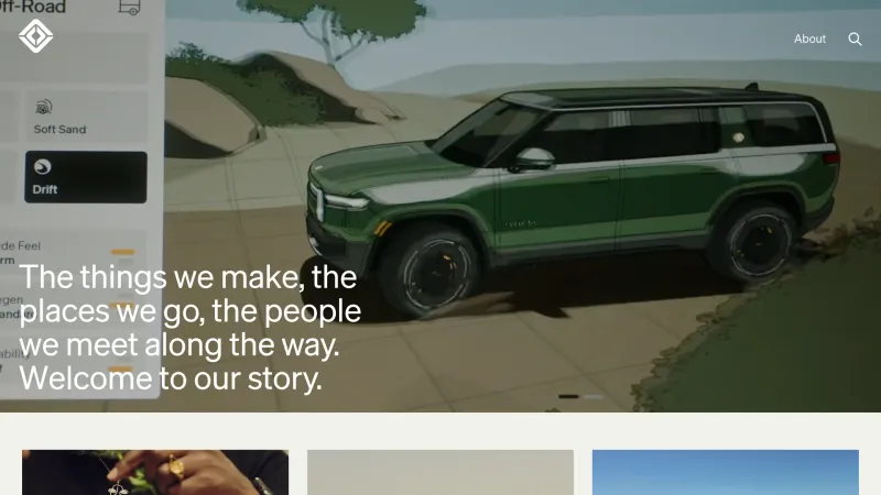 Rivian — Blog, скриншот 8/8