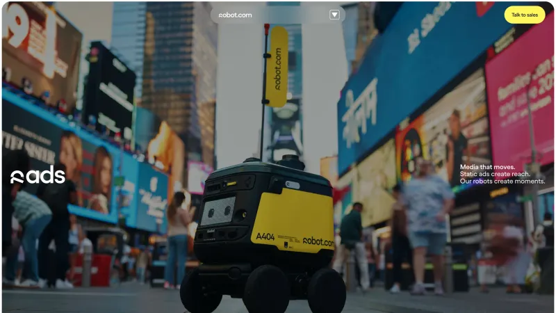 Contact — Robot.com, Developer Tools UI