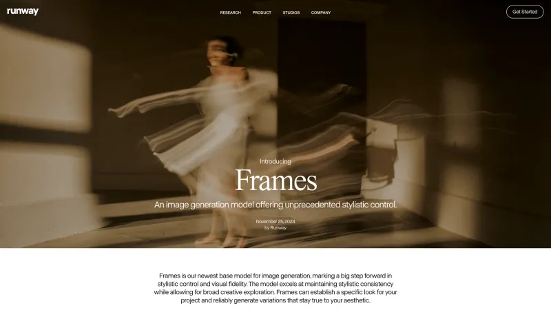 Features — Runway, AI & ML UI