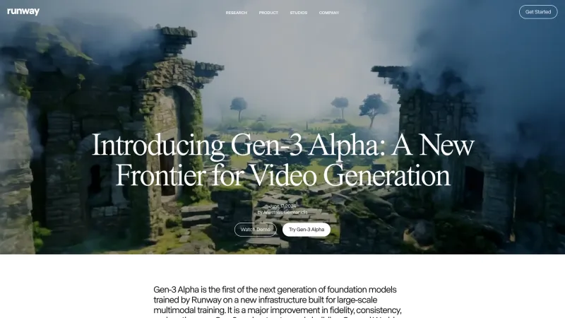 Features — Runway, AI & ML UI
